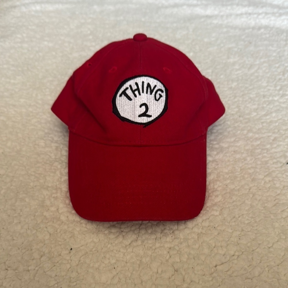 Red Kids Thing 2 Universal Studios Hat.
